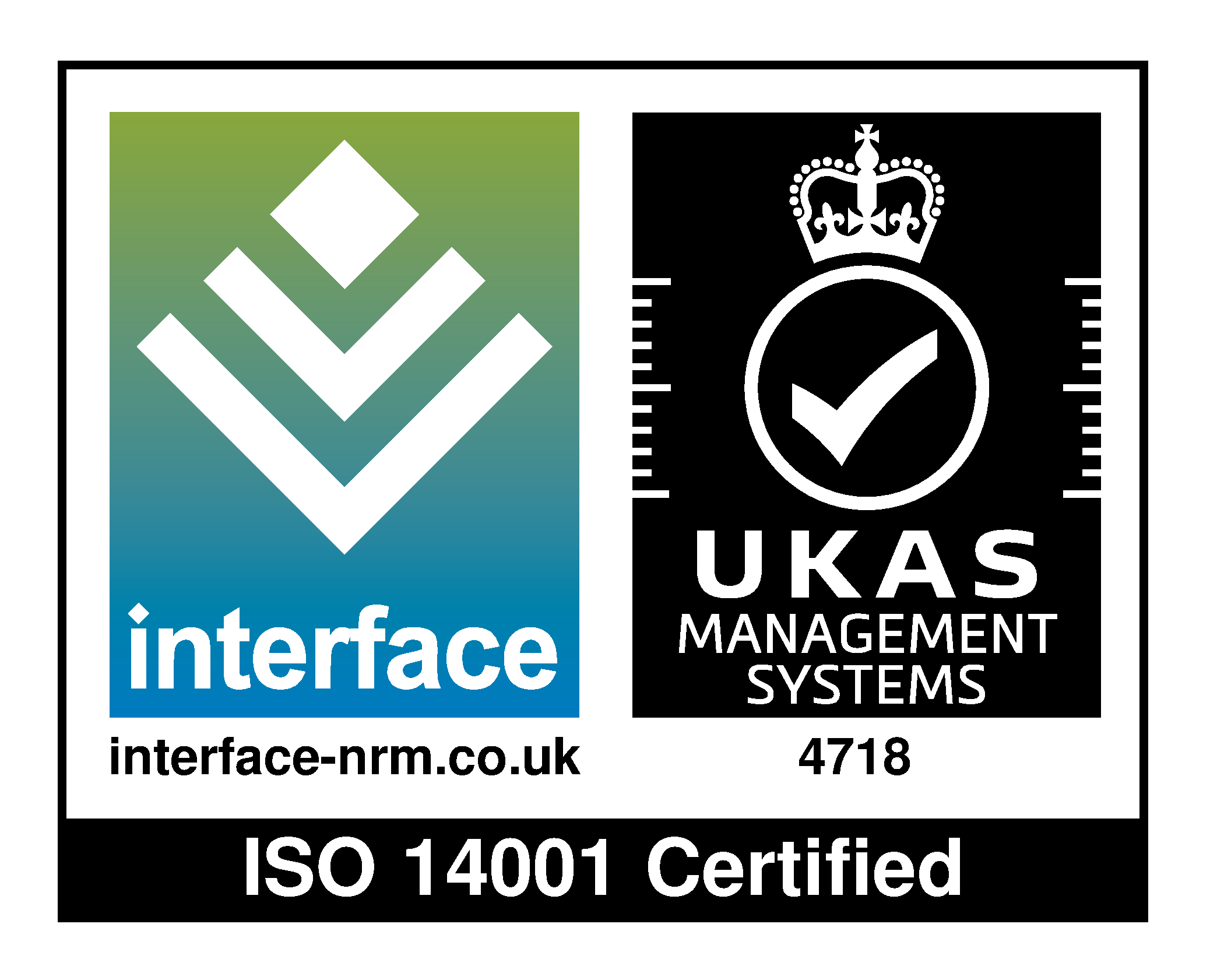 Interface-UKAS-ISO-14001-Certified